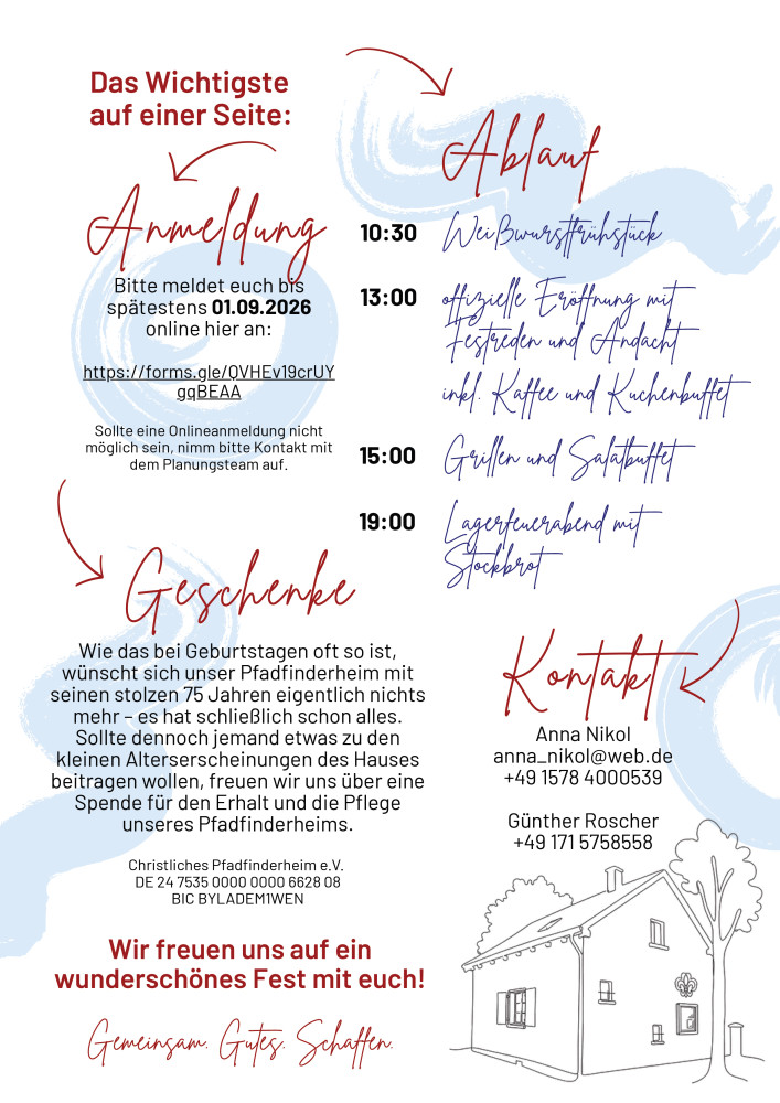 Programm und Anmeldelink