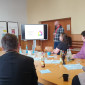 Projektpr&auml;sentation durch Pfarrer David Scherf