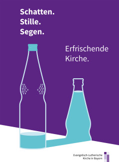 Plakat "Erfrischende Kirche"